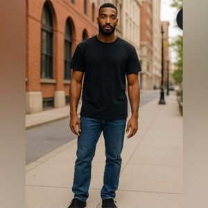 Fruit of the Loom Blue Short Sleeve Tee